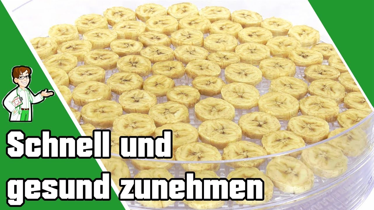 Schnell und Gesund zunehmen - 8 Tipps zum Gewicht zulegen 🍎⏲