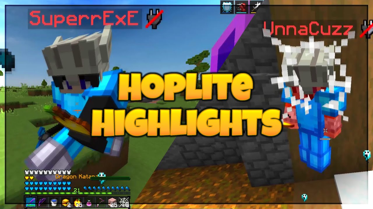 Luckiest Nether Rush in Hoplite Battle Royale (Pots in a Fortressless game) YouTube