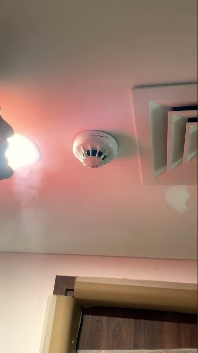 Smoke Detector Test | Fire Alarm | Smoke Management System
