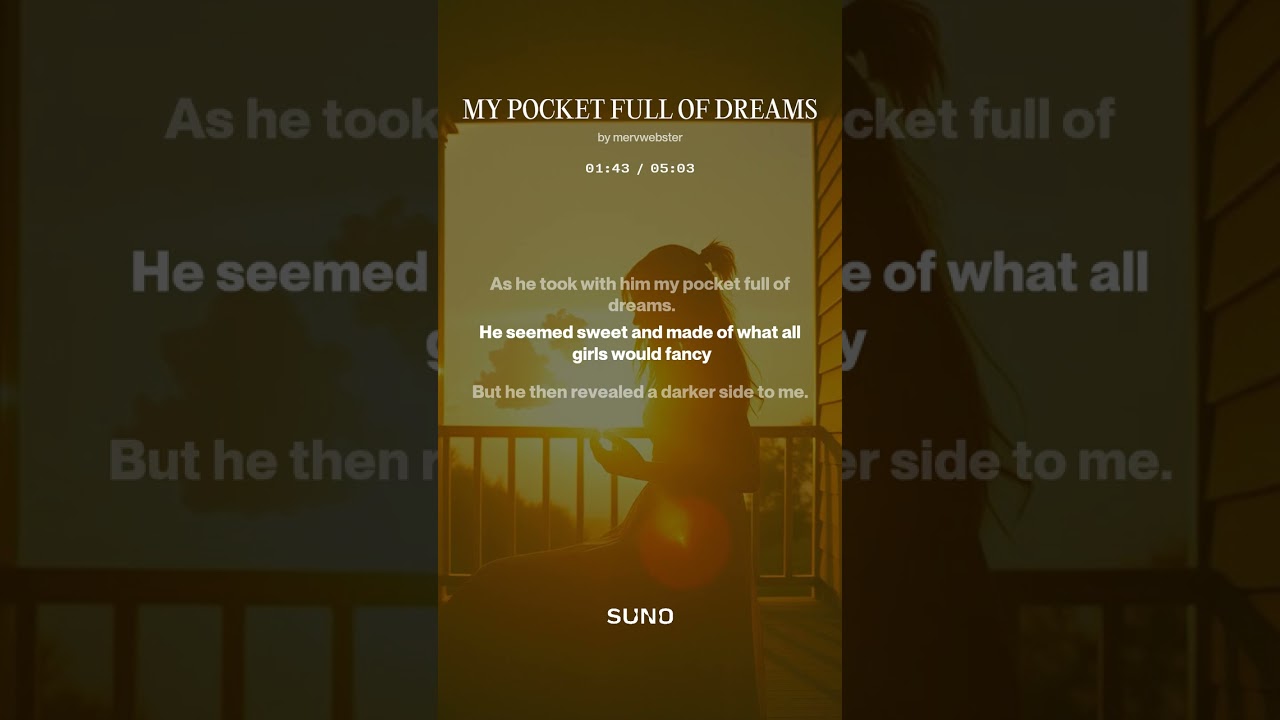 MY POCKET FULL OF DREAMS