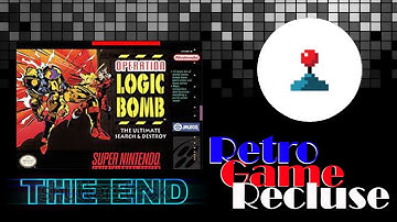 Operation Logic Bomb (1992) SNES Super Nintendo / Famicom ending [Retro Gaming]