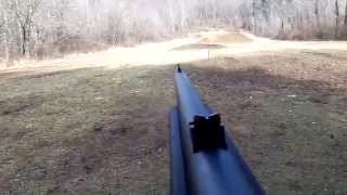 AT THE RANGE WITH THE H&R 45/70 HANDI RIFLE USING 500GR BULLETS