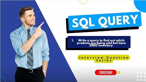 1. How to find Products sold but with ZERO inventory