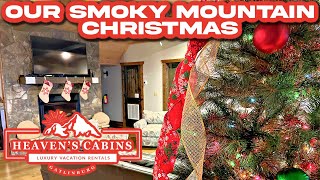 OUR GATLINBURG CHRISTMAS @ HEAVEN'S PERCH From Heaven's Cabins by Smoky Mountain Family 6,327 views 4 months ago 9 minutes