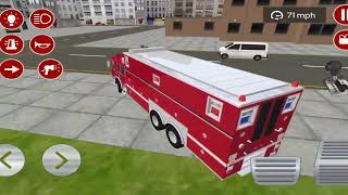 American Firefighters Rescue Truck Driving Sim – Real City Fire Truck Game screenshot 3