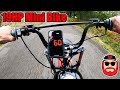 19HP 60MPH+ Fully Built MB200 Mini Bike Ride