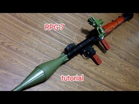 How To Hold Rpg 7 RPG-7 así se arma y se desarma - YouTube