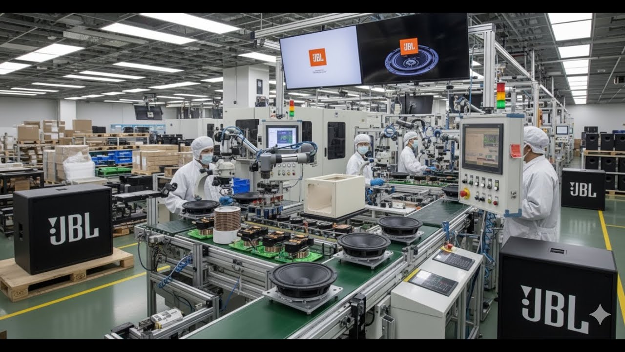 JBL BOOMBOX Factory Tour: How JBL Bluetooth Speakers Are Made!