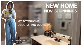 Blank Canvas to Spa Oasis: Decorating the Bathrooms in My New Townhome - Episode 6
