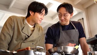 山本耕史＆磯村勇斗、「パスタキューブ」新ＣＭに出演（メイキング インタビュー CM／山本耕史 磯村勇斗）