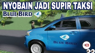 NYOBAIN JADI SUPIR TAKSI BLUE BIRD DI GAME ROBLOX screenshot 5
