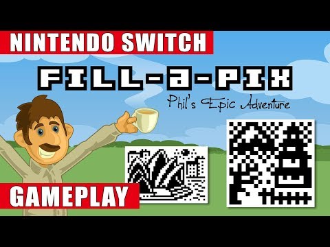 Fill-a-Pix: Phil's Epic Adventure Nintendo Switch Gameplay