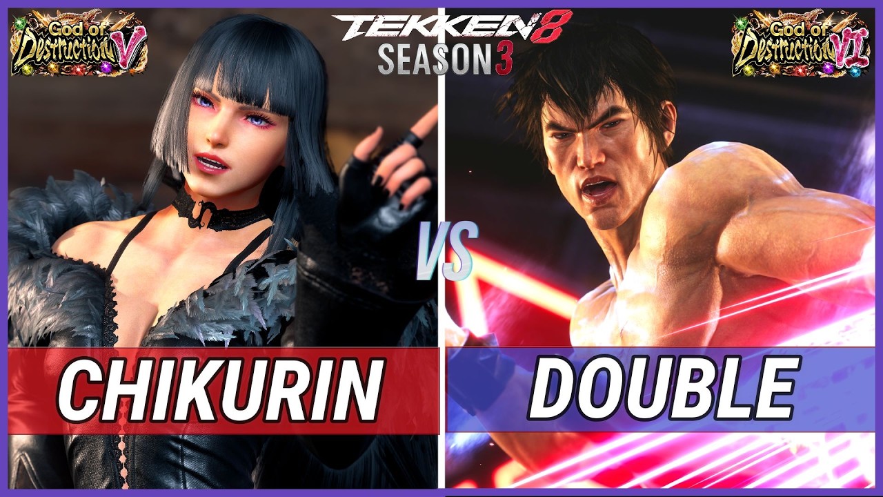 T8 S3 ▱ CHIKURIN (Lili) Vs DOUBLE (Law) ▱ Tekken 8 High Level