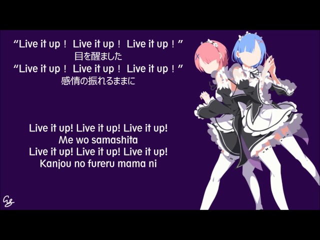 【 Paradisus-Paradoxum 】 by MYTH & ROID - Re:Zero OP 2 - Lyrics class=