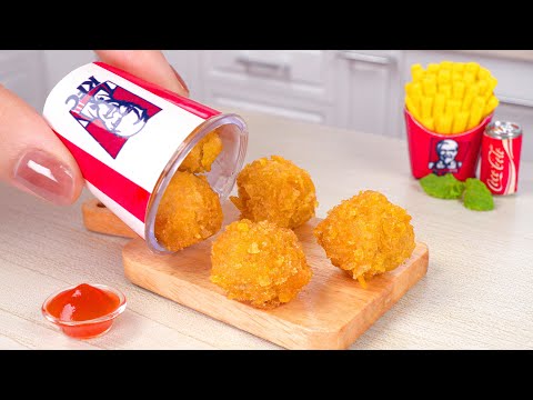 Satisfying Miniature Crispy Chicken Balls KFC Style Recipe 