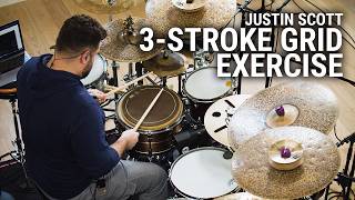 Meinl Cymbals - Justin Scott - 3-stroke Grid Exercise