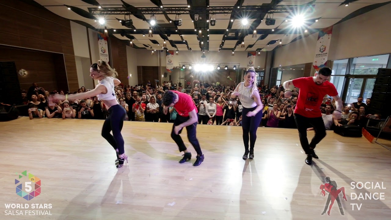 Salsa Workshop from Marco Ferrigno & Ansima at 5th World Stars Salsa Festival - Albena 2019!