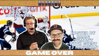 Jets vs Colorado Avalanche Game 3 Post Game Analysis - April 26, 2024 | Game Over: Winnipeg