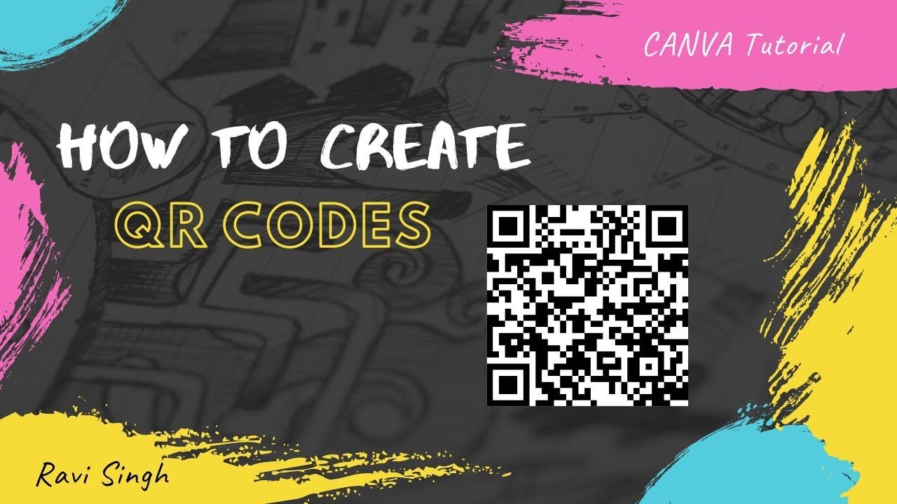 how to make a qr code for a canva presentation