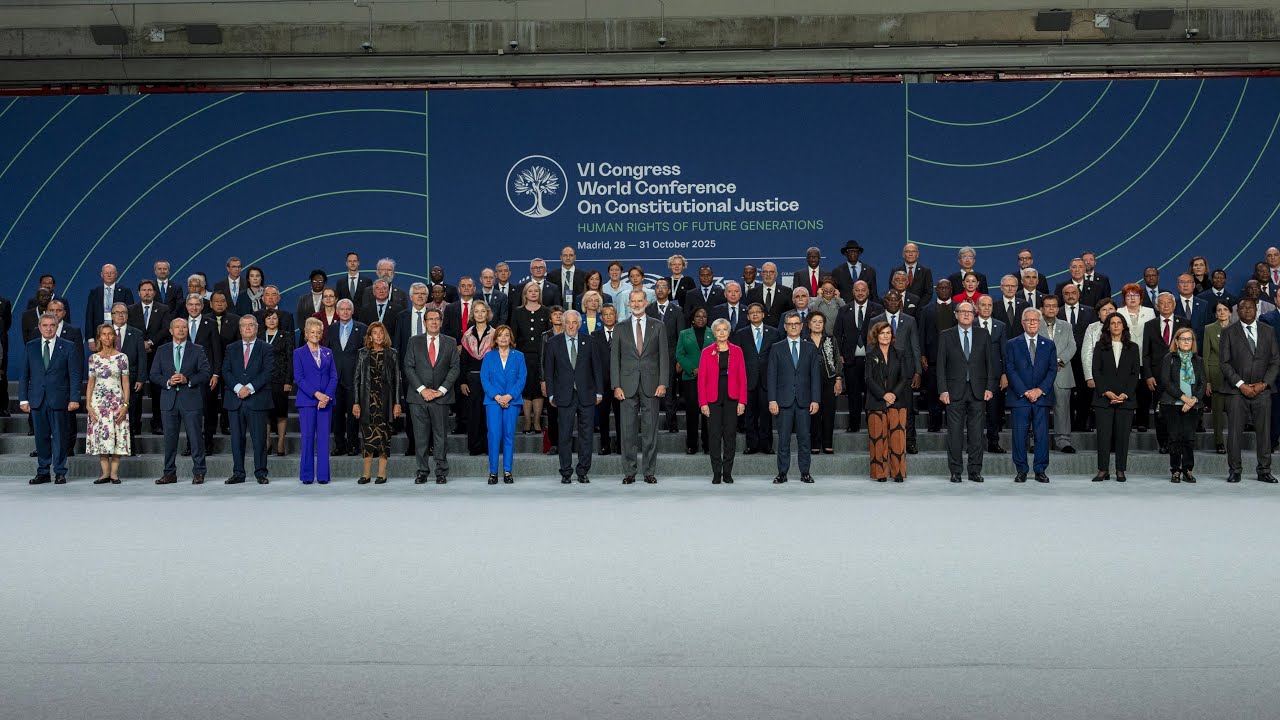 Clausura solemne del VI Congreso de la Conferencia Mundial de Justicia Constitucional de Madrid
