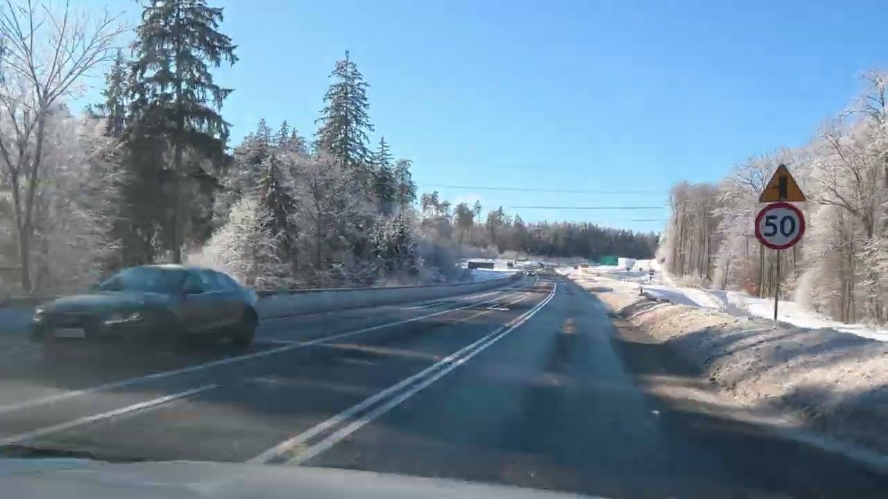 Trasa Olsztyn - Dorotowo na parking przy jeziorze Wulpińskim