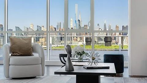 Extraordinary Duplex Penthouse With Views Of NYC located at 800 Avenue at Port Imperial!