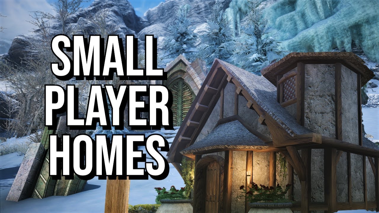 TOP 5 SMALL PLAYER HOMES- Xbox Modded Skyrim Mod Showcase 