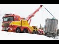 Snow Chaos at Silverhöjden - Heavy Recovery Sweden 4K