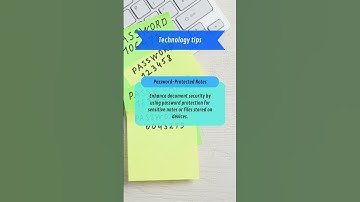 Secure Your Notes with Password Protection | Tech Tip