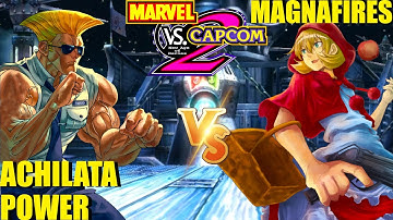 MvC2 Mvci Umvc3 MAGNAFIRES vs ACHILATA POWER pt 2