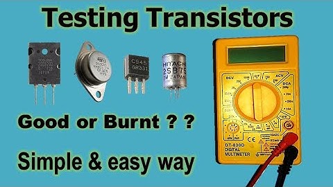 How to Test Transistor with Multimeter