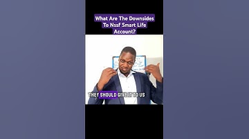what are the #downside of #nssf #smartlife #account . #investing #uganda