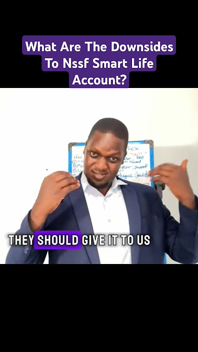 what are the #downside of #nssf #smartlife #account . #investing #uganda