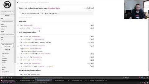 Live-coding a linked hash map in Rust