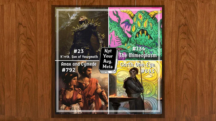 NYAM EP. 8: K'rrik vs The Mimeoplasm vs Garth vs Anax and Cymede MTG EDH Gameplay Video