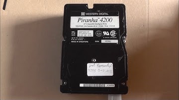 Old Hard Drive Spinups / Start Sounds - HDD collection (part 1)