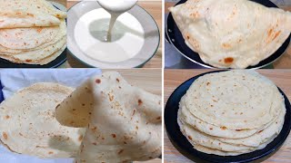 Tortilla Bread with Liquid Dough for Ramadan |Easy and Successfully without kneading Tortilla Recipe