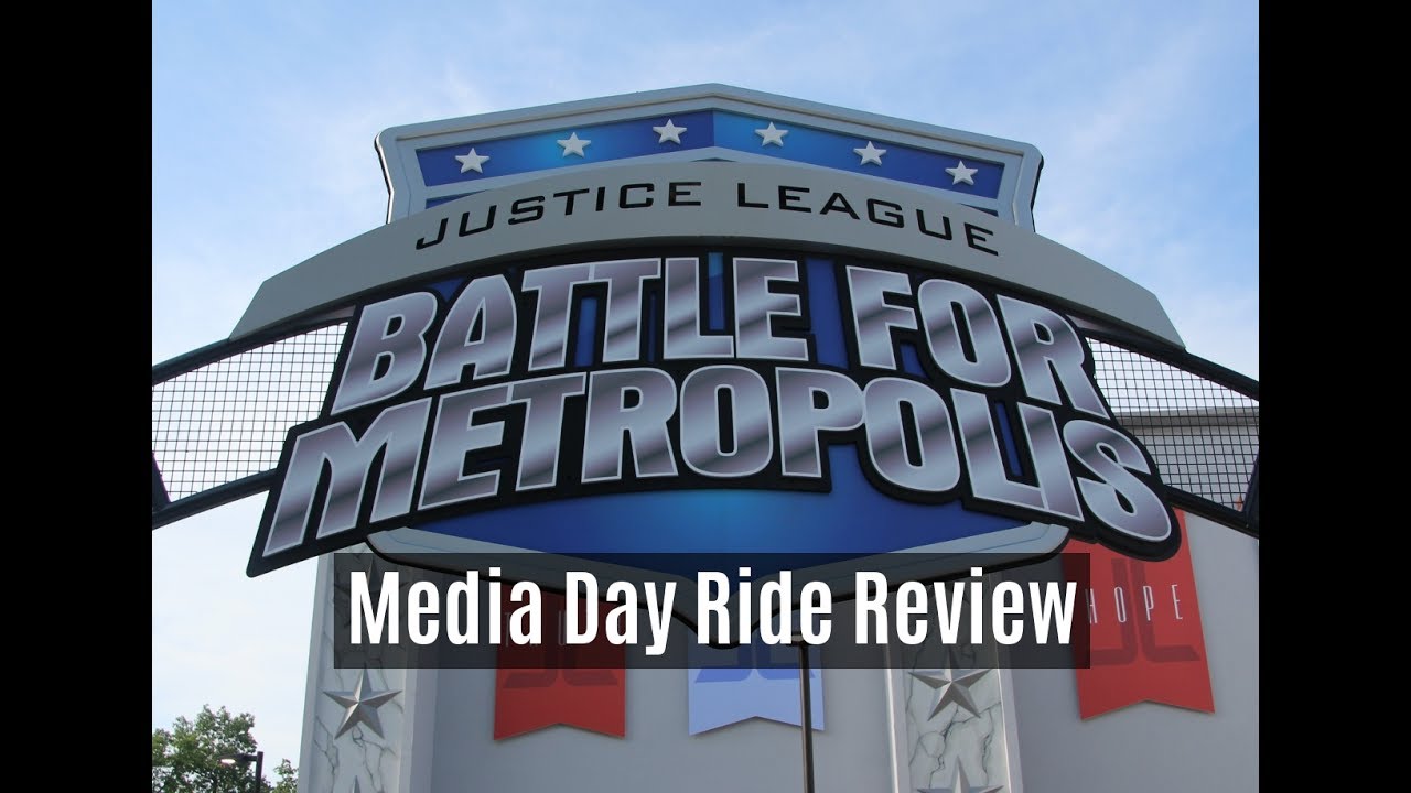 Justice League: Battle for Metropolis Ride Review Six Flags Great ...