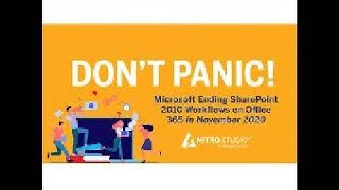 Sharepoint 2010 Workflow Retirement: Be Prepared and Understand Your Options