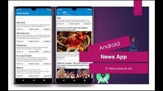 News App | Part 01 | News Sources List screenshot 2