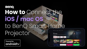 How to Connect the iOS/macOS to BenQ Smart Home Projector | QS01 & QS02