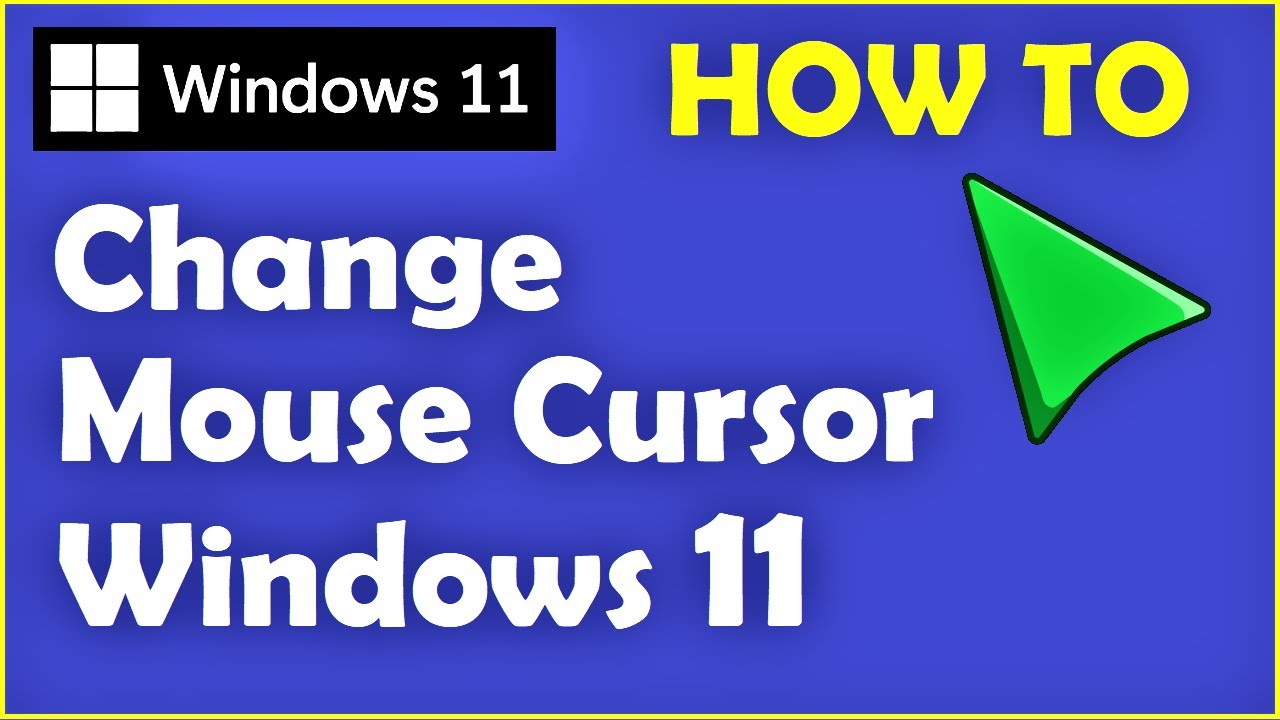 Step-by-Step Guide for Modifying the Mouse Cursor on Windows 11/10