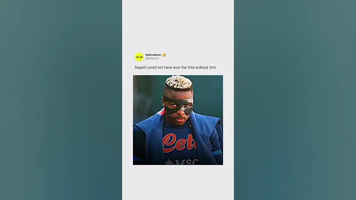 #shorts #football #Napoli Victor Osimhen the myth 👹