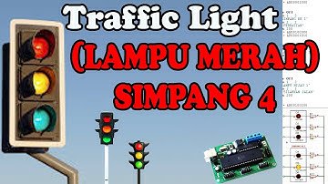 Simulasi Traffic Light dengan Proteus dan Atmega 8535