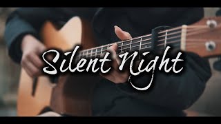 Video thumbnail of "Silent Night Instrumental Guitar Acoustic Fingerstyle Cover by Edward Ong"