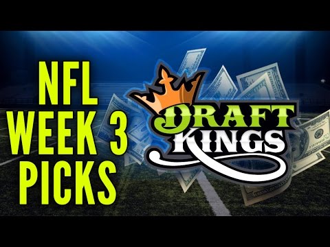 DraftKings NFL Week 3 Picks - YouTube