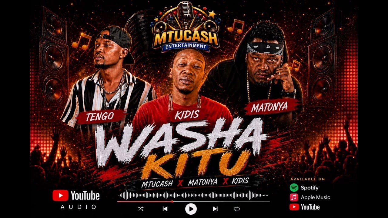 Watch MtuCash x Kidis, Matonya & Tengo (Official Music Audio).. on YouTube Watch MtuCash x Kidis, Matonya & Tengo (Official Music Audio).. on YouTube