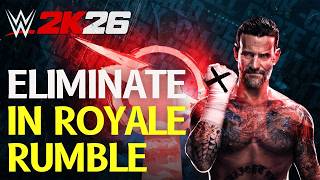 How To Eliminate Someone In Royal Rumble On WWE 2k26 screenshot 2