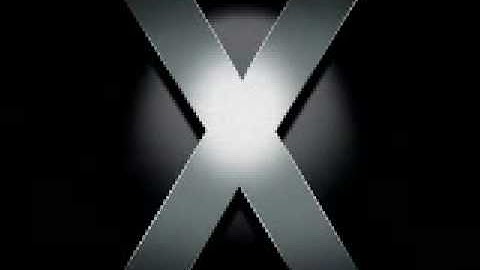 Mac os x 10.4 Tiger intro HD
