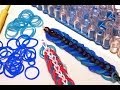 TUTO : bracelet élastique Rainbow Loom triple chaîne (en Français)